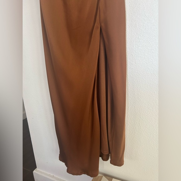 Lulu's Chic Brown Backless Dress - Picture 7 of 11